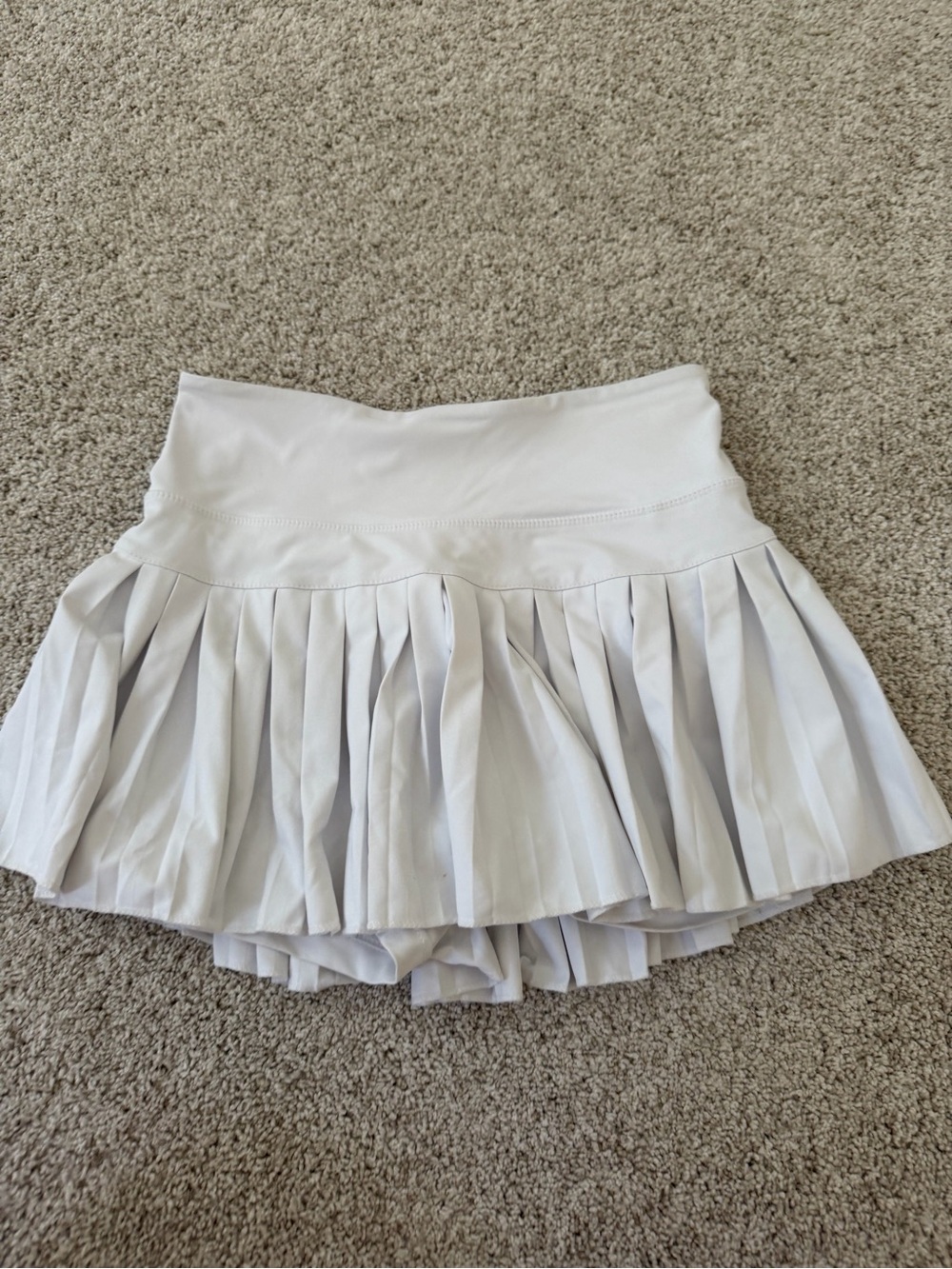 White Gold Hinge Skirt